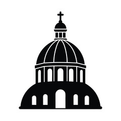 Obraz premium Ethiopian Orthodox Church Dome Icon