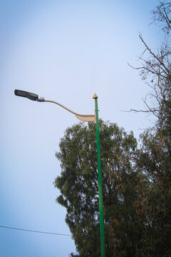 street lamp in the park