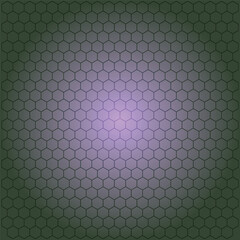 Hexagonal Pattern with Abstract Gradient Background, Suitable for Modern Design Projects