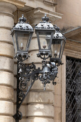Ornate Wrought-Iron Street Lanterns