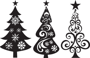 Holiday Tree Clipart & SVG