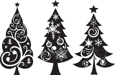 Holiday Tree Clipart & SVG