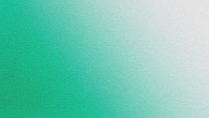 Noise Blur Texture of Smooth Teal and White Gradient Background with Soft Grain for Elegant Banner and Digital Artwork