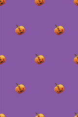 Halloween Pattern Design | Spooky Seamless Illustration