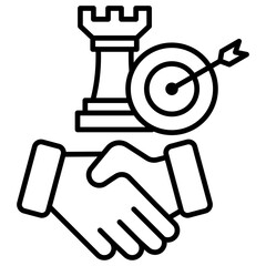Engagement Strategy Outline Icon