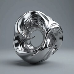 glass sphere isolated on white