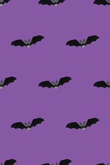 Halloween Pattern Design | Spooky Seamless Illustration