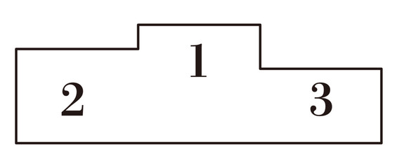 podium illustration.