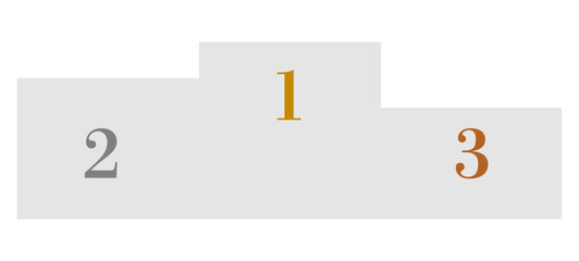 podium illustration.
