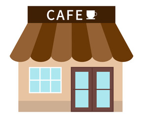 cafe illustration.