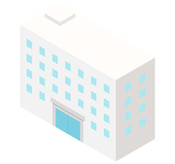 Office building illustration.