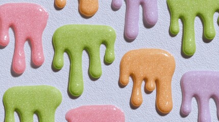 abstract colorful background with bubbles