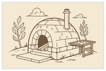 Hand Drawn Bakery Elements and Pastry Shop Vector Pack