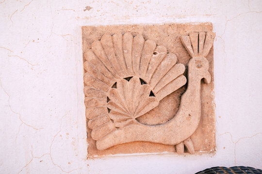  Sacred Yazidi Temple Dedicated to Melek Taus, the Peacock Angel in G&uuml;ven, Bacin, Midyat, Turkey