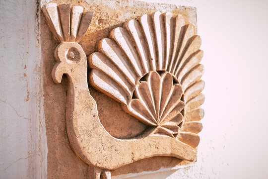  Sacred Yazidi Temple Dedicated to Melek Taus, the Peacock Angel in G&uuml;ven, Bacin, Midyat, Turkey