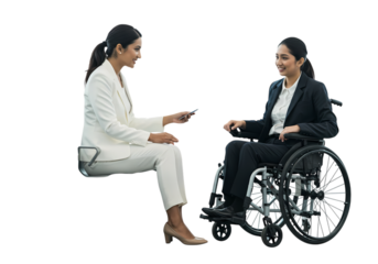 Diverse professionals collaborate, inclusivity in business