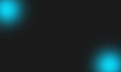 Dual Blue Glows &ndash; Abstract Dark Background with Floating Light Halos