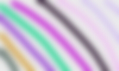 Blurry Rainbow Arcs – Abstract Curved Line Pattern on Light Background
