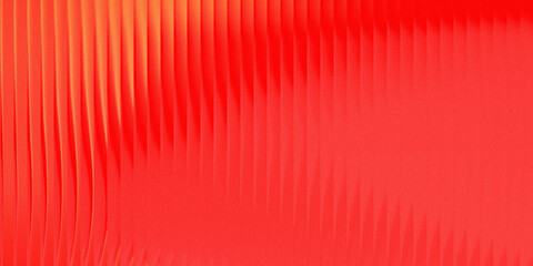 Vibrant red abstract background with textured vertical folds and smooth crimson gradient