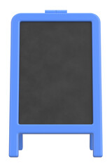 Obraz premium 3D Illustration of a Food Display Board.