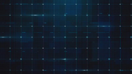 Abstract Digital Data Technology Grid
Illustration of an abstract digital technology background with hitech data patterns on a beautiful graphic grid