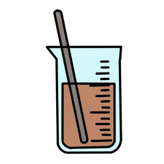 vector illustration of a cocktail