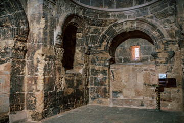 Naklejka premium Ancient Deyrulzafaran Monastery, Mor Hananyo near Mardin, Southeastern Turkey, Mesopotamia