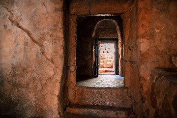 Ancient Syriac Orthodox Mor Evgin Monastery on the Hills of Tur Abdin, Midyat, Mardin, Turkey  © naszalyg