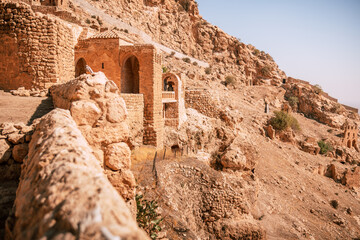 Ancient Syriac Orthodox Mor Evgin Monastery on the Hills of Tur Abdin, Midyat, Mardin, Turkey  © naszalyg
