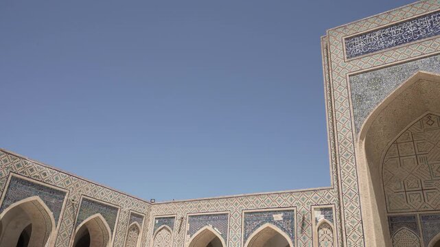 Kalon Minaret and Kalan Mosque in Bukhara, Uzbekistan - ウズベキスタン ブハラ カラーン・ミナレット カラーン・モスク