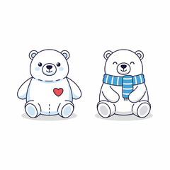 Adorable Polar Bear Doll for Kids - Perfect Gift for All Ages