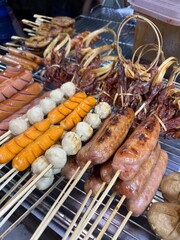 grilled fish on the grill