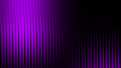 Abstract purple and black gradient background vertical lines pattern modern design for wallpaper or presentation