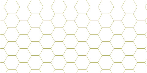 Seamless honeycomb hexagon pattern abstract texture background vector illustration design