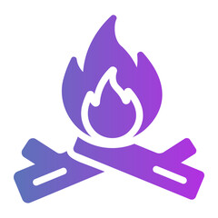 bonfire Gradient icon