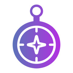 compass Gradient icon