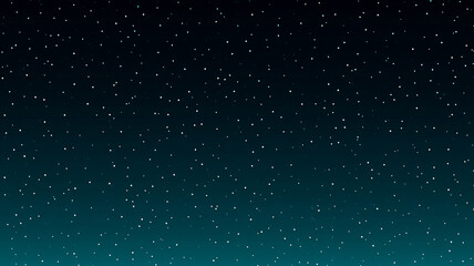 Beautiful deep blue night sky filled with scattered twinkling stars, perfect as a background for digital wallpapers, posters, social media graphics, or astronomy-themed projects made with generative A