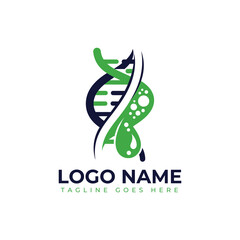 Striking DNA Helix Logo Design for Biotech, Pharma, & Healthcare Brands seeking a Modern, Scientific, and Innovative visual identity