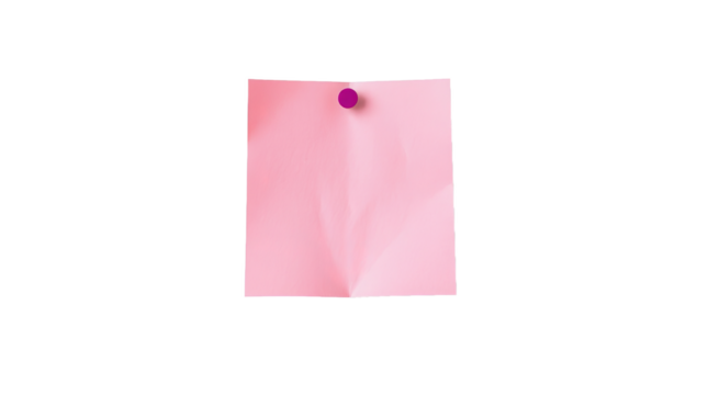  note paper torn paper post it notes set with copy space isolated on transparent background.