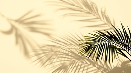 tropical palm tree silhouette at sunset on the beach