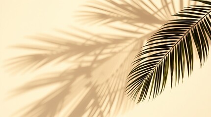 tropical palm tree silhouette at sunset on the beach