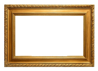 antique gold picture frame	