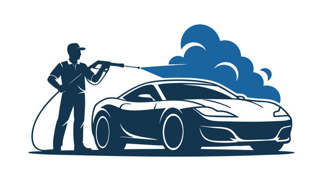 Car wash professional cleaning