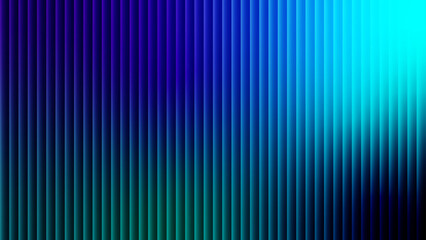 glass ripple texture with blue gradient background and vertical reeded distortion for futuristic abstract design 
