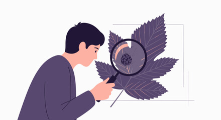 Observing Nature: A Detailed Exploration of a Plant and its Intricate Features