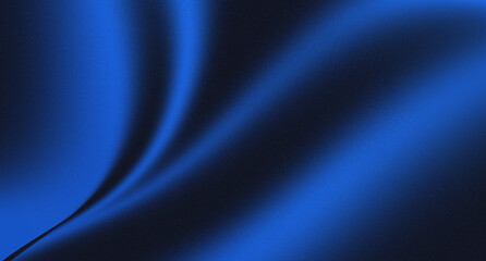 Abstract blue color illustration with soft noise for design and more
