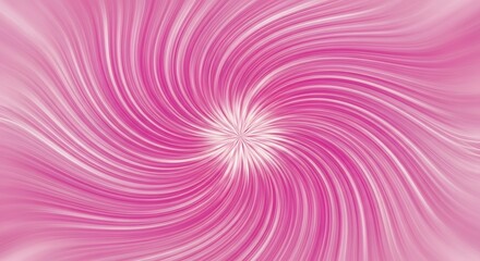 Obraz premium Abstract pink swirl background with white lines emanating from center.