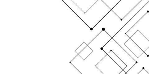 Abstract sketch of a building with lines, Abstract background. Vector abstract futuristic architecture concept with digital geometric connection lines. vector. technology communication data Science.