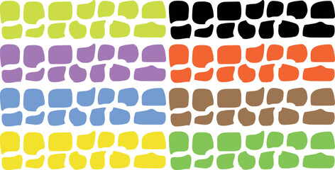 Hand-Drawn Cute Frame & Textbox Mega Collection – Organic Freeform Shapes, Irregular Doodle Speech Bubbles, Fun Quote Boxes & Colorful Sticker Bundle for Designers and Content Creators