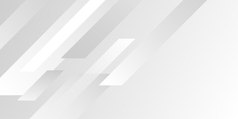 Abstract white and gray line speed overlaps abstract design vector background with Banner. presentation background. Vector lines template vector design. Object web design. line shape. Minimal poster. 